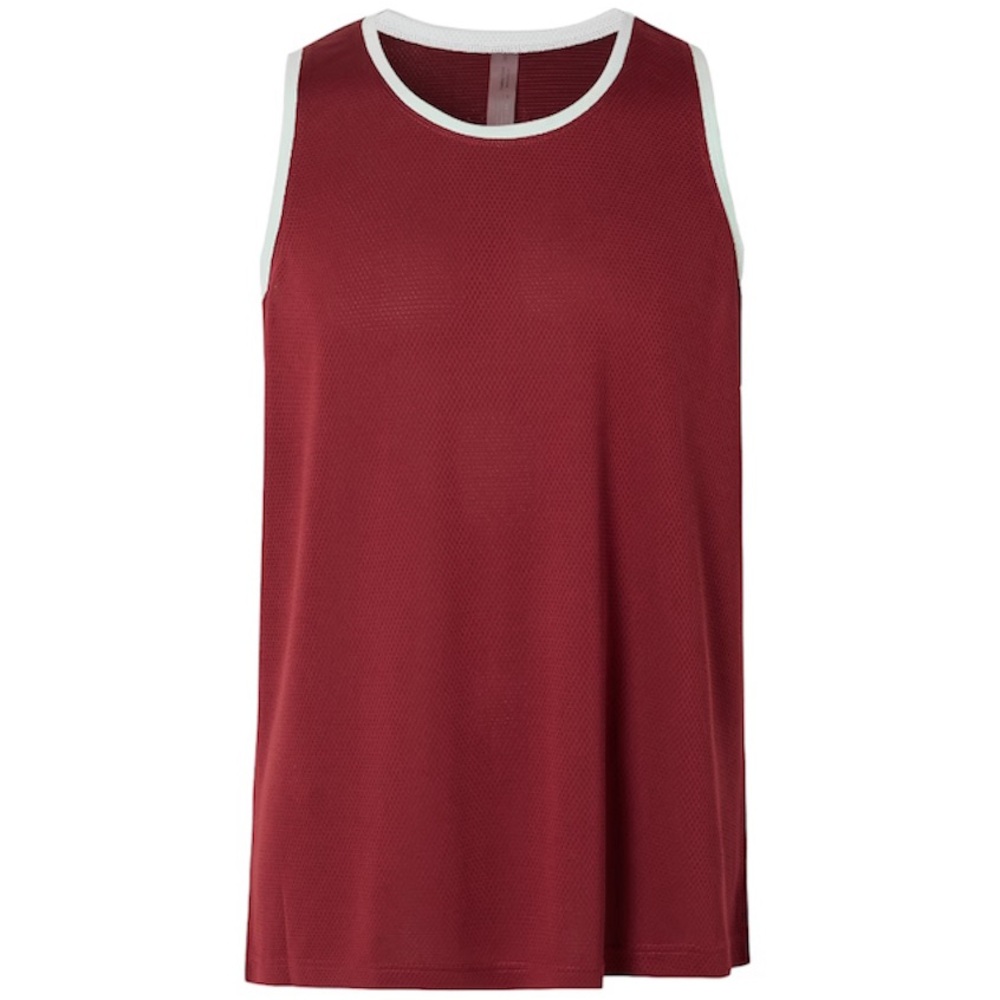 Outdoor Voices Men's Red Tank Top Activewear Athleisure Mesh Gym Size XS
